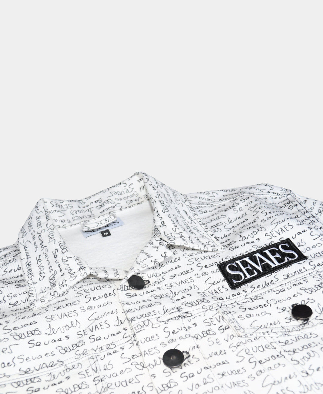 Close-up voorkant Unisex Sevaes Print Jacket