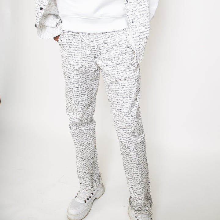 Voorkant Sevaes Print Heren pantalon