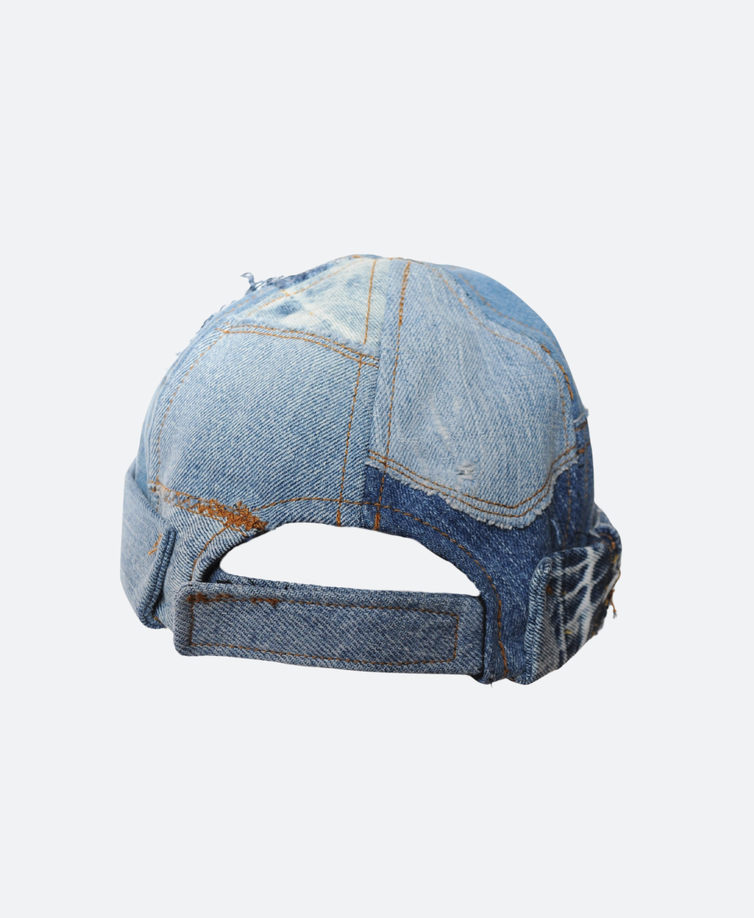 Patchwork Spijkerstof Docker Cap