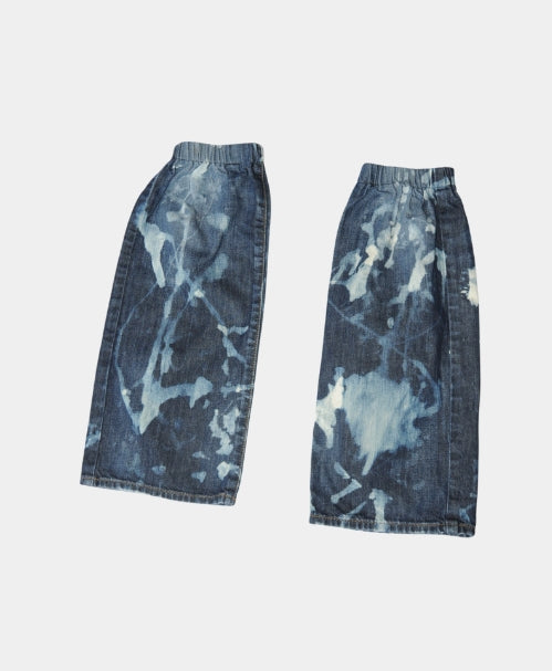 Denim beenwarmers