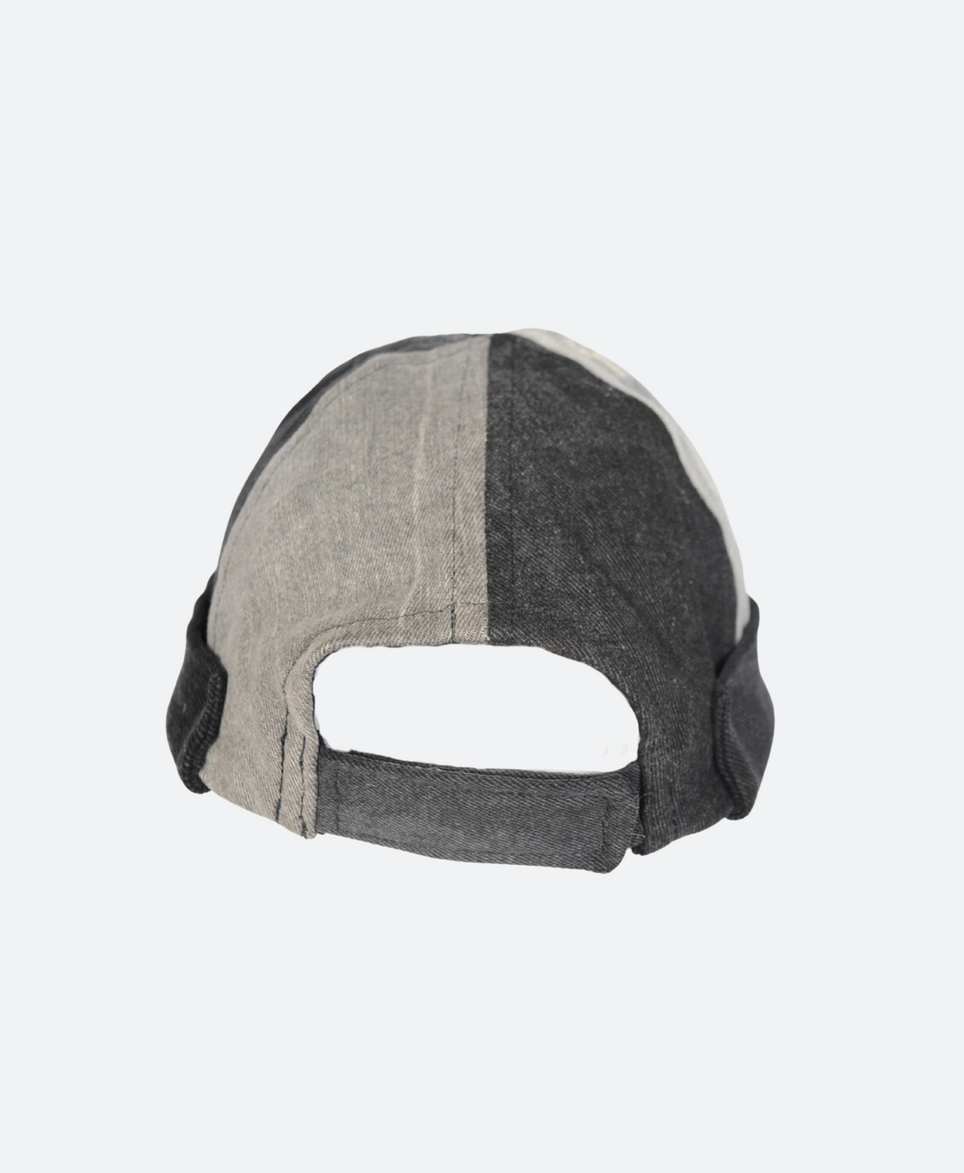 Unisex Color Block Zwart-Grijze Dockers Cap