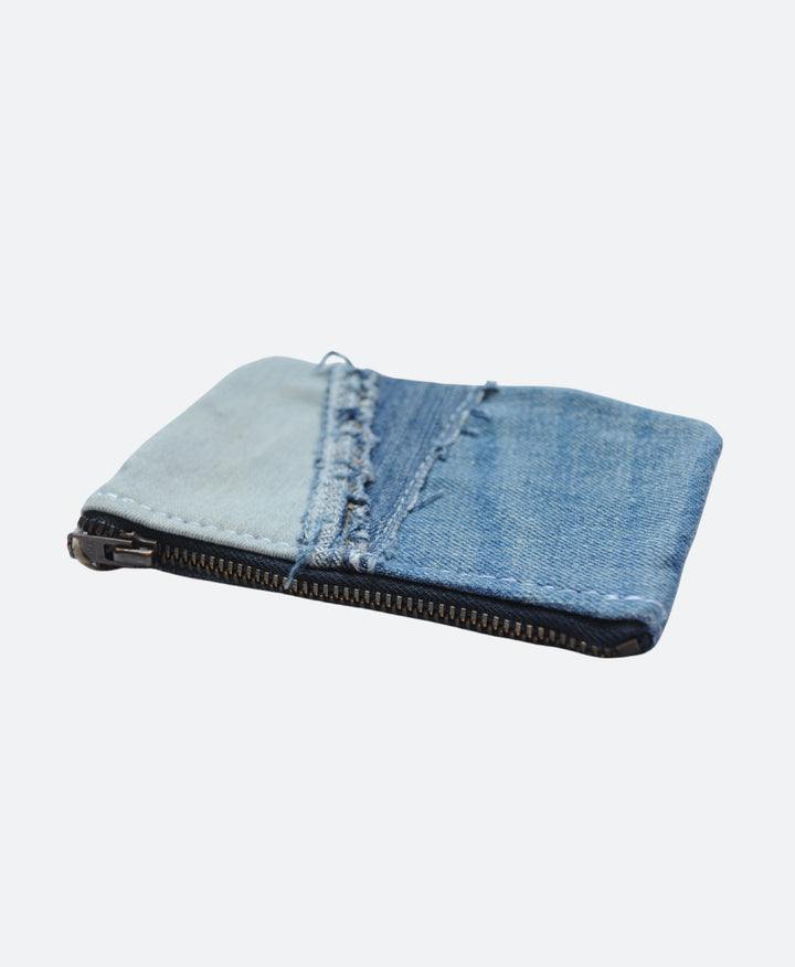 Details - Duurzame portemonnee van gerecyclede spijkerstof – handgemaakt van upcycled denim