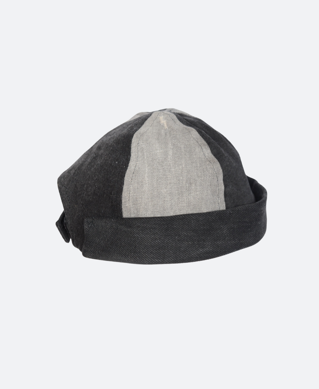 Unisex Color Block Zwart-Grijze Dockers Cap
