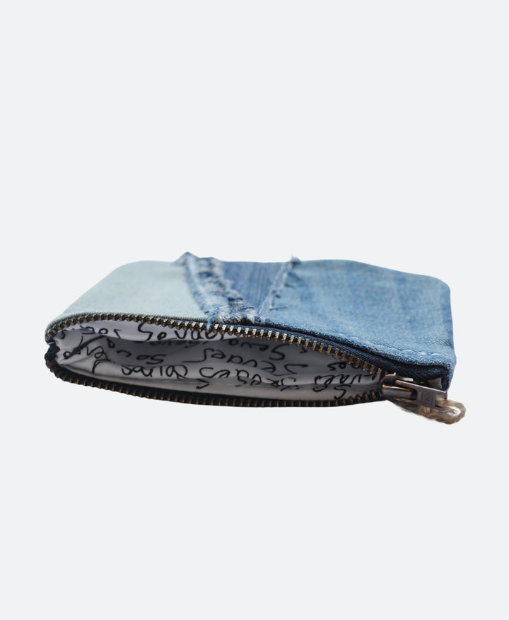 Rits - Duurzame portemonnee van gerecyclede spijkerstof – handgemaakt van upcycled denim