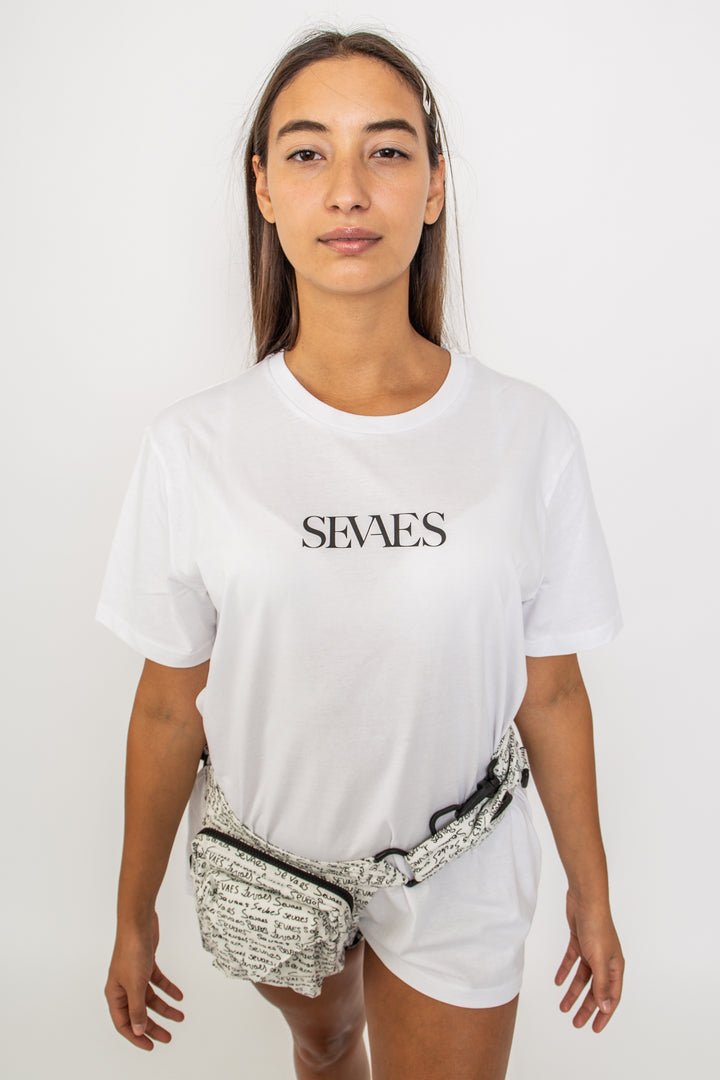 Unisex T-shirt met Sevaes logo